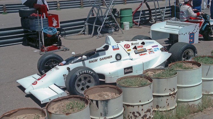Racin Gardner Indy race car