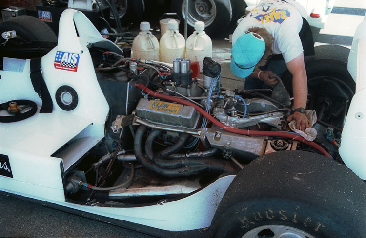 Buick V6 engine Indy race car