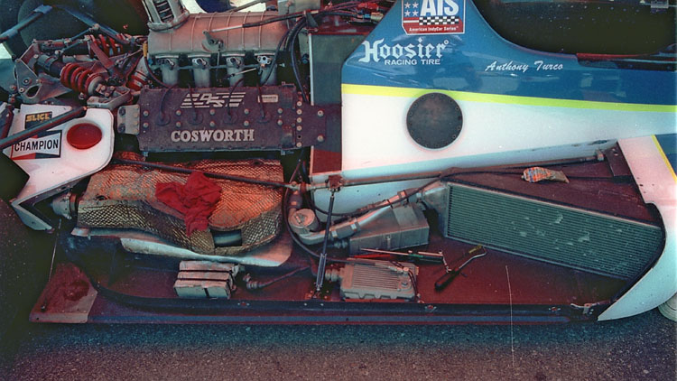 Cosworth DFS engine Indy race car