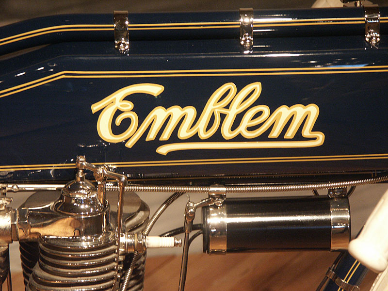 1912 Emblem motorcycle