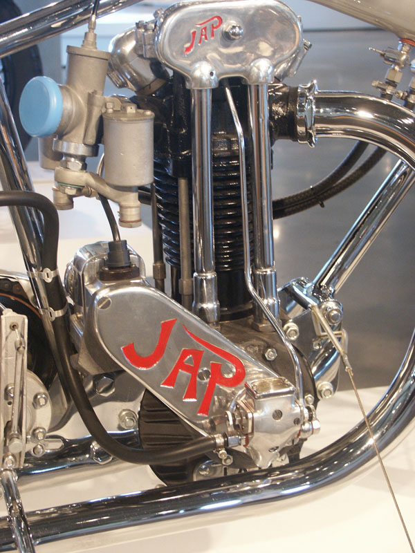 J.A. Prestwich JAP motorcycle engine