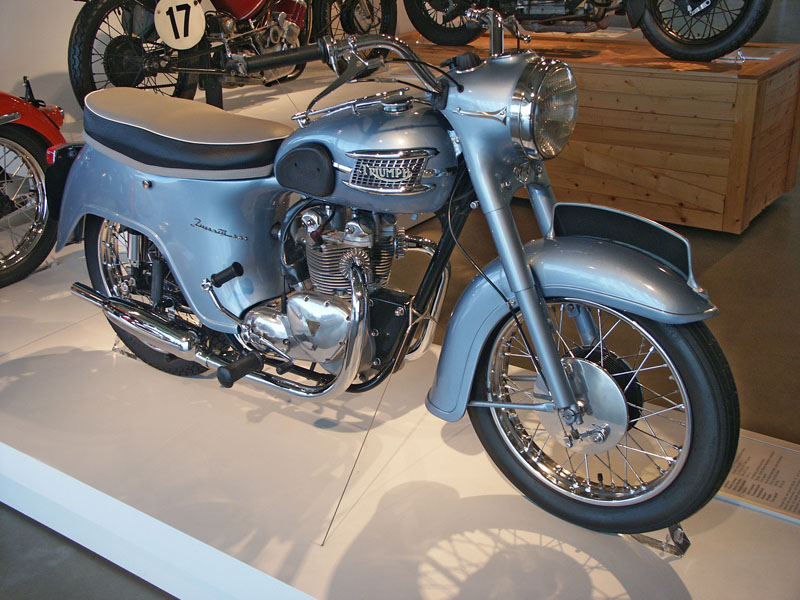 1958 Triumph Twenty One motorcycle