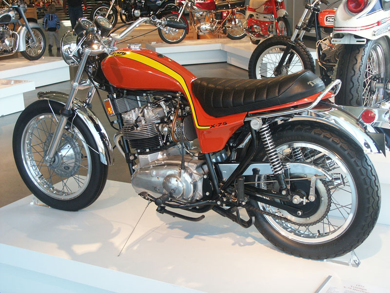 1973 Triumph X-75 Hurricane motorcycle