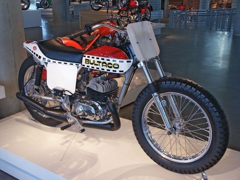 1975 Bultaco Astro 360 flat track racing motorcycle