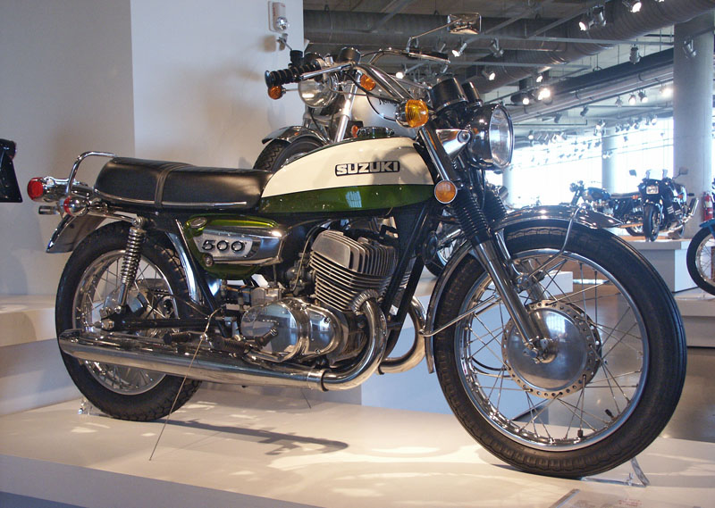 1972 Suzuki T500 motorcycle