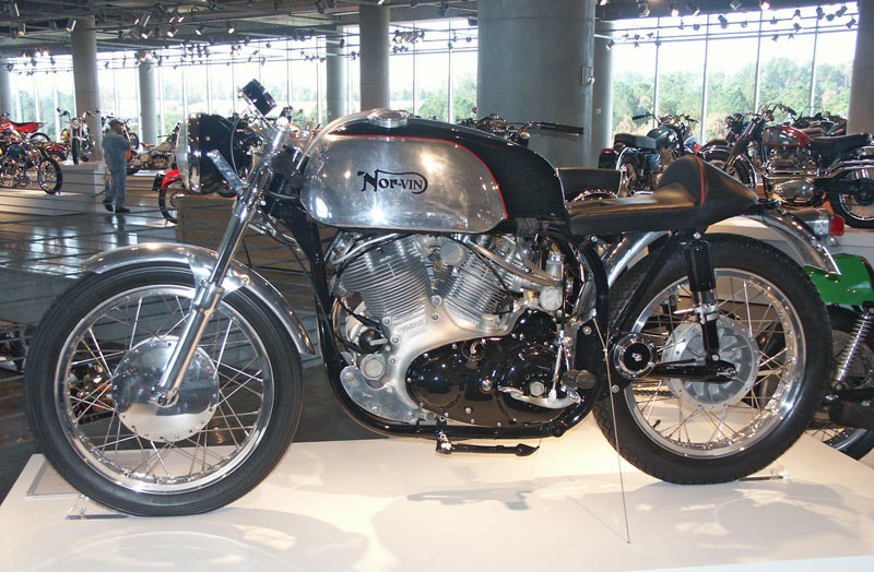 Norvin motorcycle Norton Featherbed Vincent