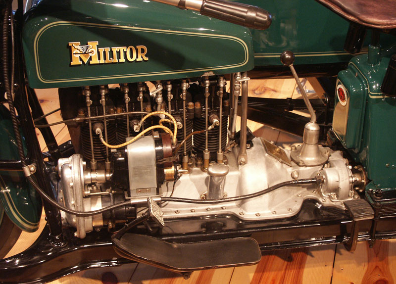 1920 Militor motorcycle engine
