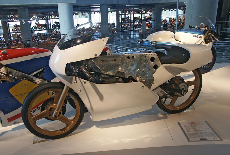 1983 Krauser 80cc Grand Prix monocoque chassis racing motorcycle by Zundapp