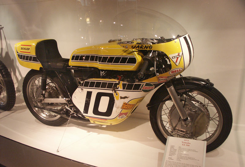Jarno Saarine'se 1973 Yamaha TZ 350