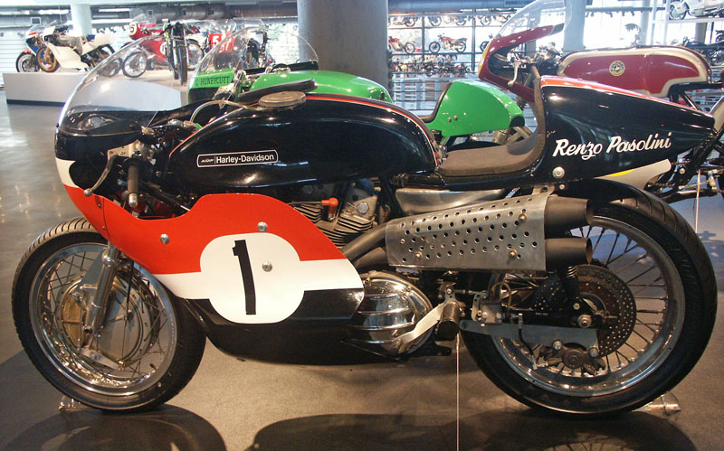 Renzo Pasolini 1972 Harley-Davidson XR 750 motorcycle