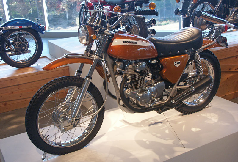 1970 Honda SL 350 motorcycle