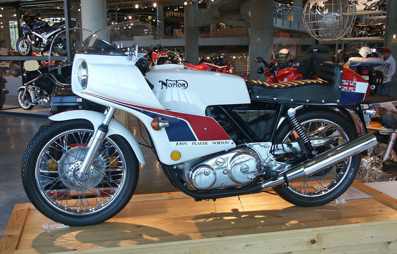 1974 John Player Norton Commando 850 motorcycle