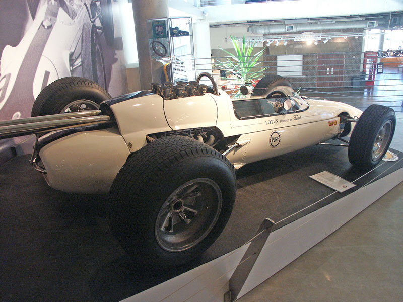 Dan Gurney 1963 Lotus 29 Indy racing car