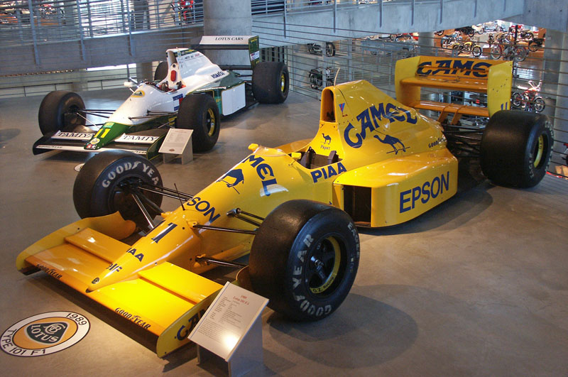 Nelson Piquet 1989 Lotus 101-Judd F1 racing car