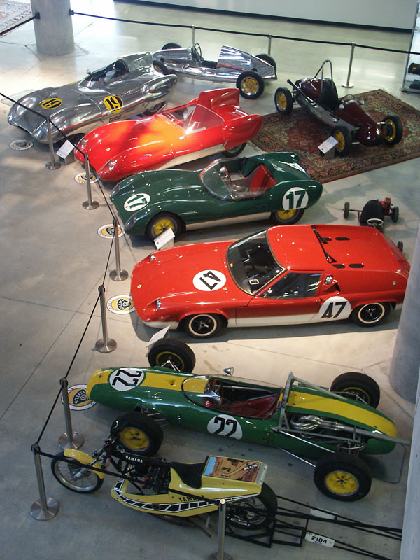 Lotus racing cars