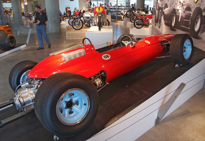 John Surtees 1964 Ferrari 158 racing car