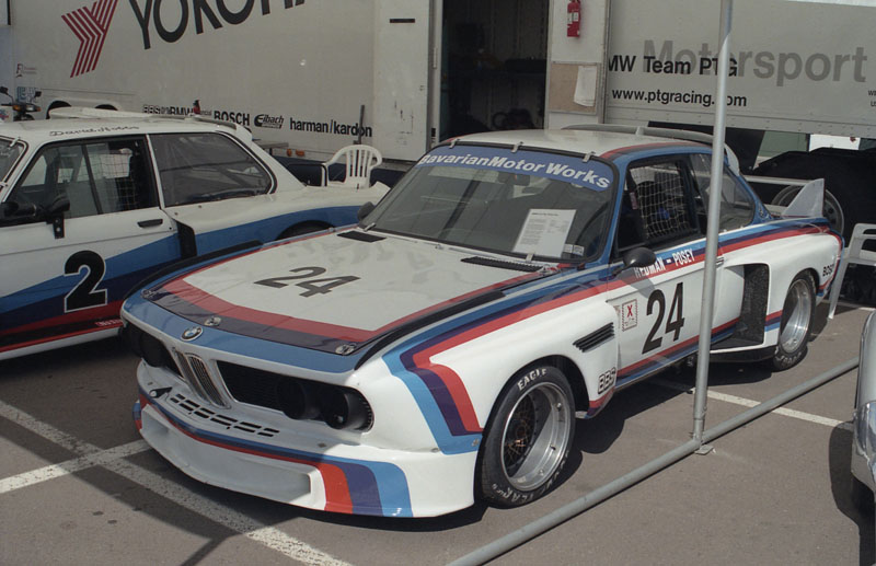 BMW 3.0 CSL IMSA race car