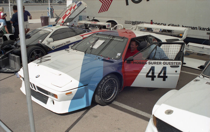 BMW M1 Group 4 race car