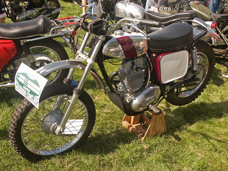 BSA vintage motorcycle