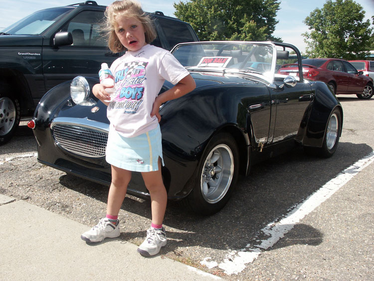 Austin Healey Bugeye Sprite Frogeye sports car