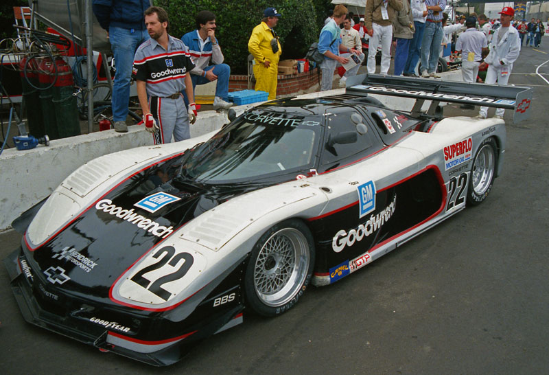 Goodwrench Chevrolet Corvette GTP race car Bobby Rahal