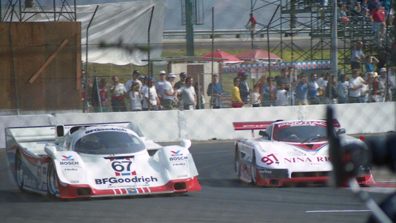 Bob Wollek Porsche 962 race car