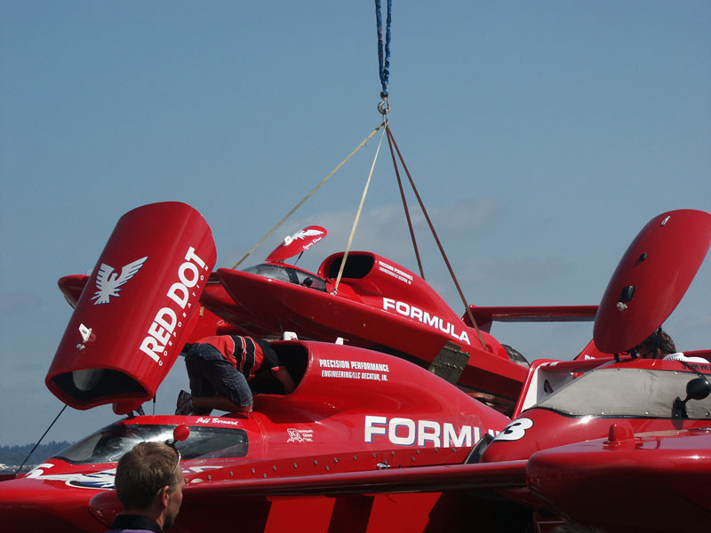 Formula Boats unlimited hydroplane race team
