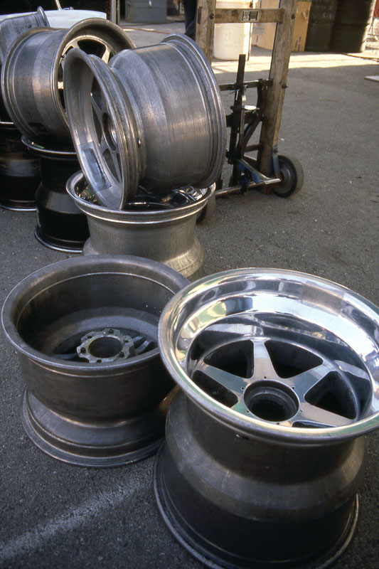 Indy car wheels