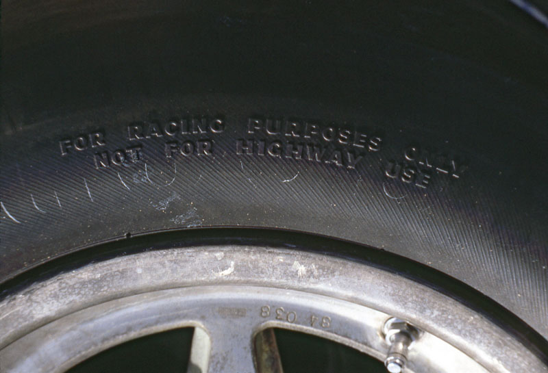 Goodyear Indy car tire