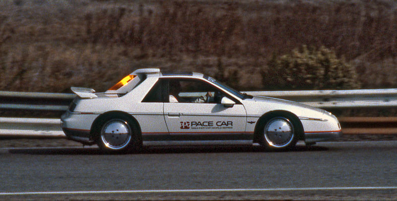 1984 Pontiac Fiero PPG Indy pace car