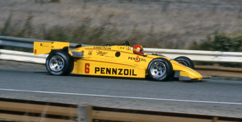Mike Thackwell Penske March 84C Indy race car