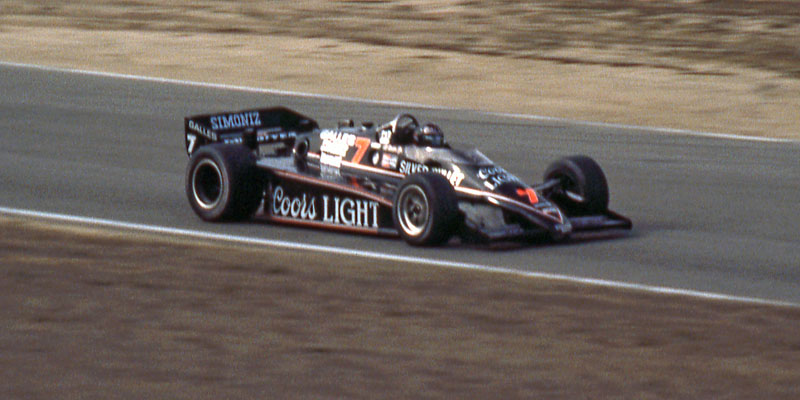 Al Unser Jr Coors March 84C Indy race car