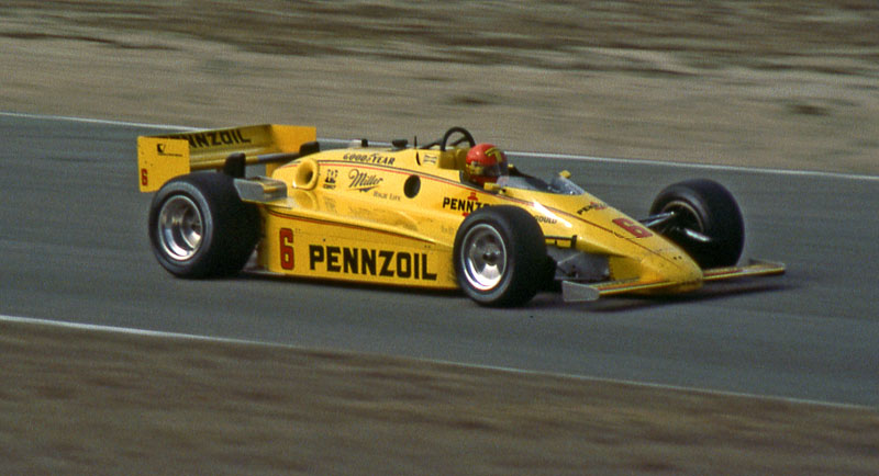 Mike Thackwell Penske March 84C Indy race car