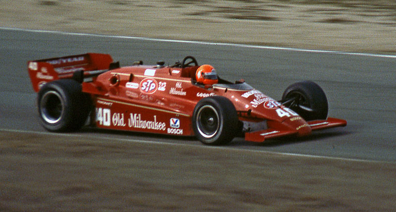 Bruno Giacomelli March 84C Indy race car
