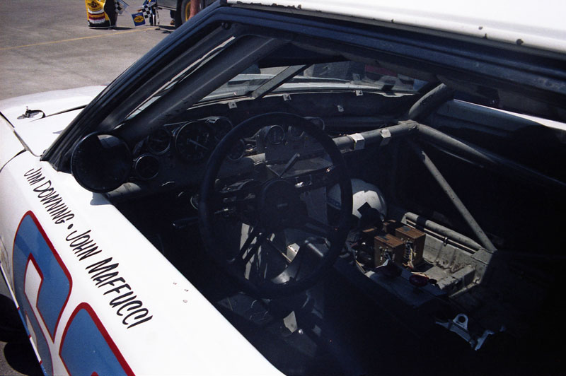 Jim Downing GTU Mazda RX-7 race car