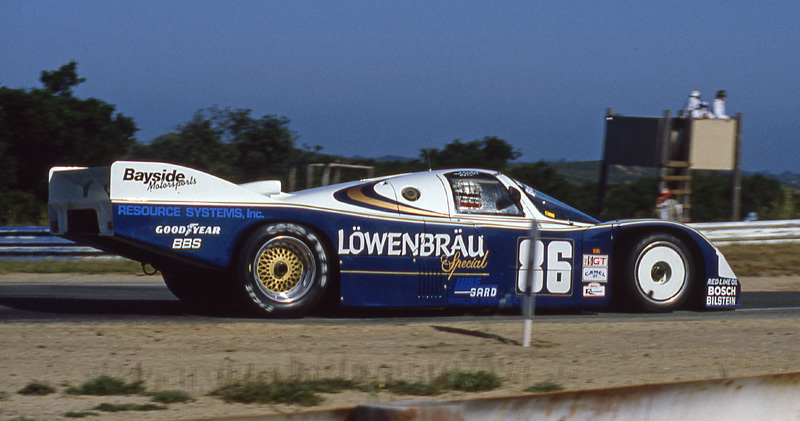 Derek Bell Lowenbrau Porsche 962