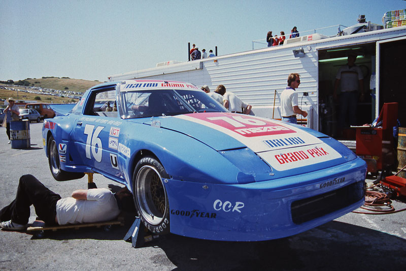 Jack Baldwin Mazda RX-7 race car