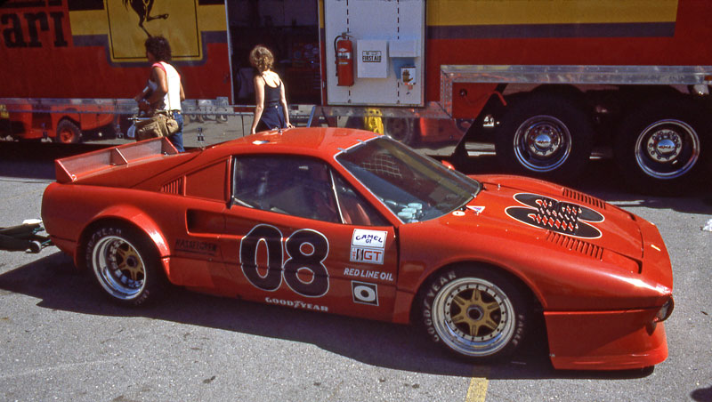 Billy Scyphers Ferrari 308 GTB race car