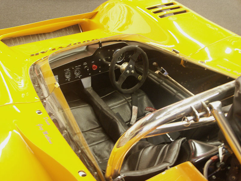 McLaren M8D cockpit