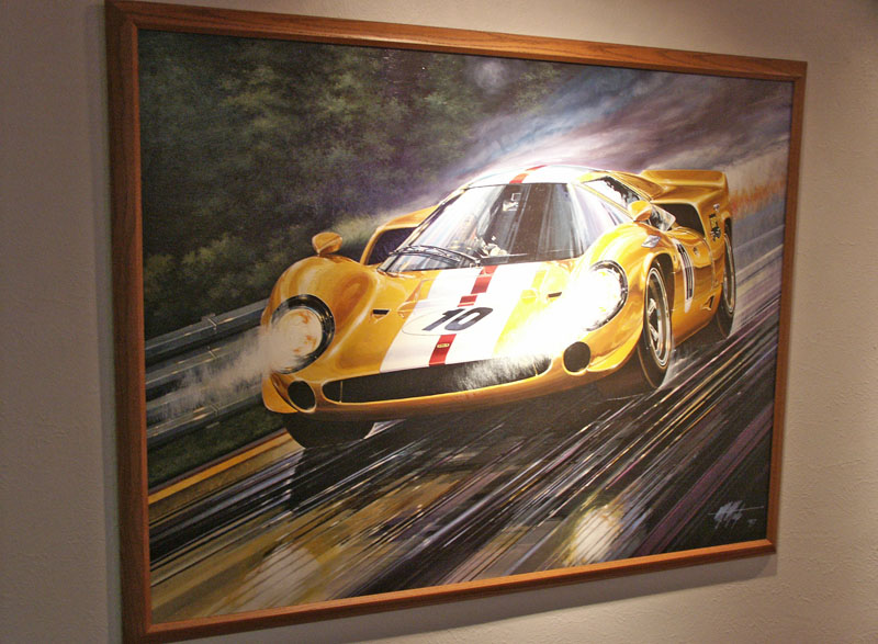 Jo Bonnier Lola T70 race car painting