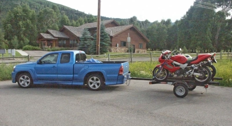 toyota x-runner motorcycle trailer