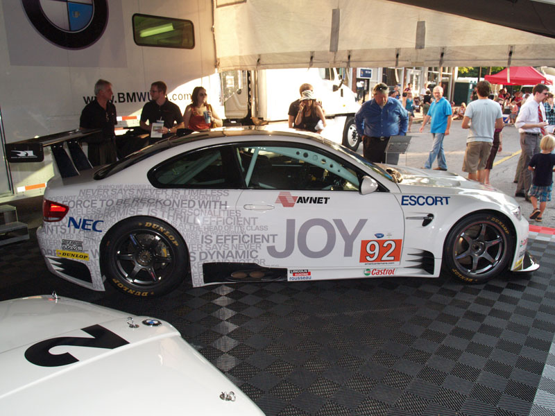 BMW M3 GT American Le Mans Series racing car