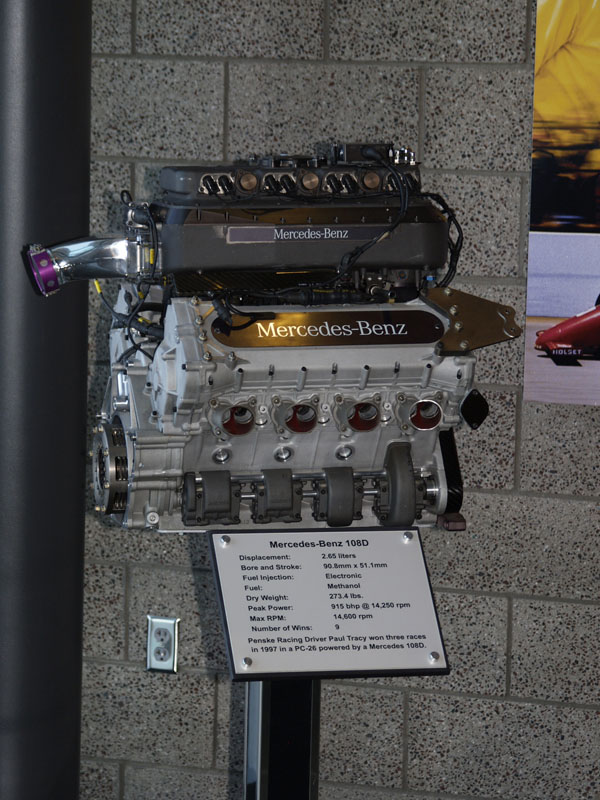 Mercedes-Benz 108D Indy 500 racing engine