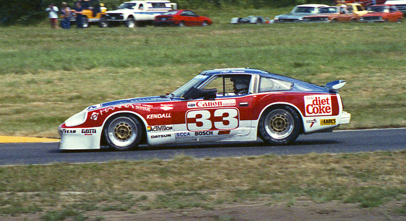 Paul Newman Datsun Nissan 280ZX Turbo race car