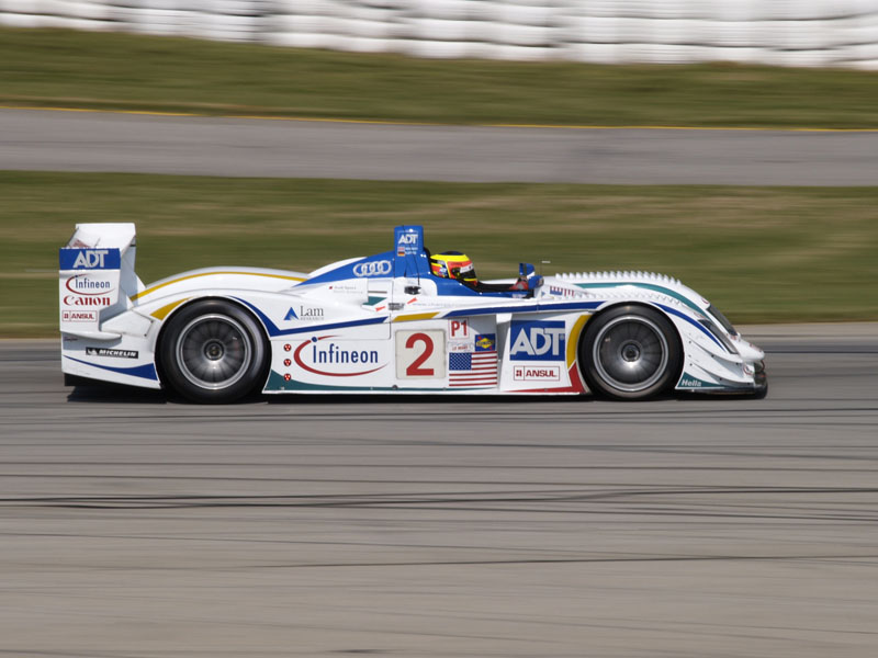 Pierre Kaffer Johnny Herbert Audi R8 race car