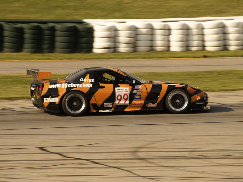 Tom Oates Chevy Corvette Z06 race car