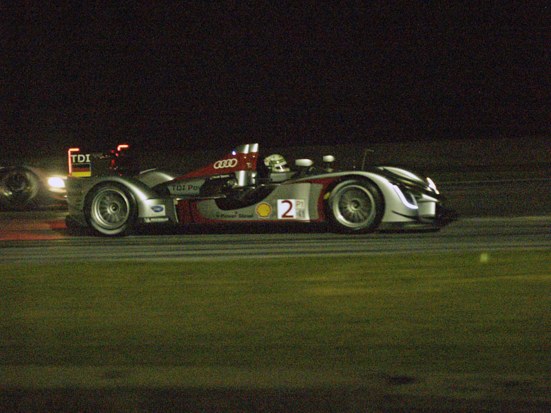 Audi R15 TDI race car Allan McNish Dindo Capello