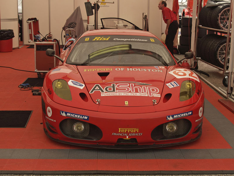 Ferrari F430 race car Mika Salo Jaime Melo Pierre Kaffer