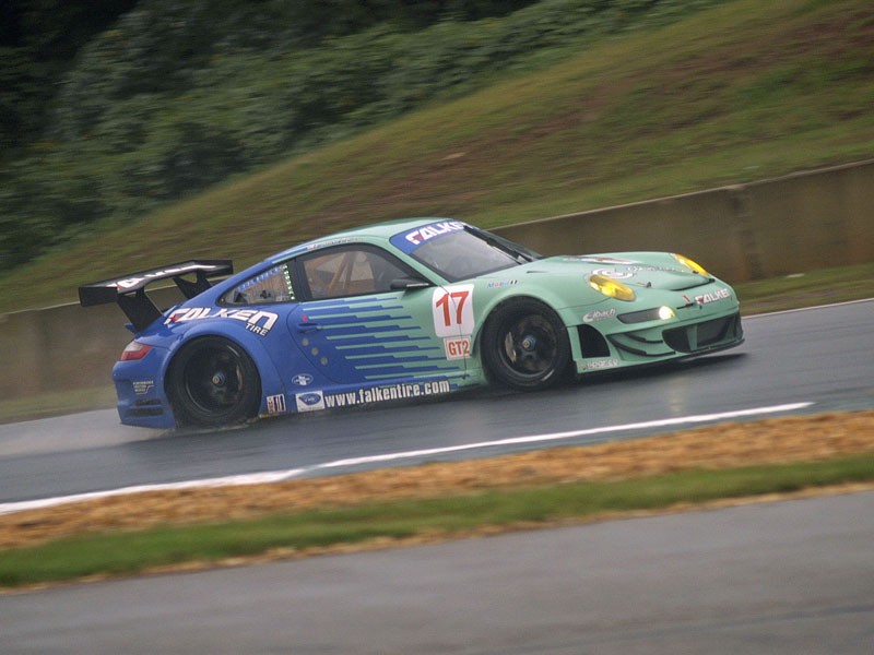 Bryan Sellers Dominic Cicero Falken Porsche 911 GT3 race car