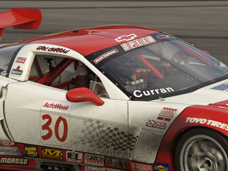 Eric Curran Whelan Chevrolet Corvette C6 race car